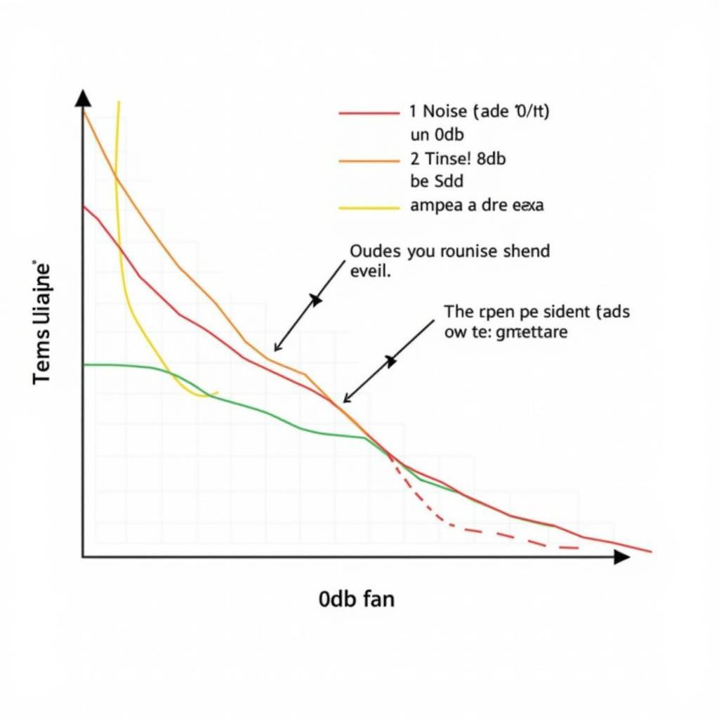 0db Fan Performance Graph: Noise Levels vs. Temperature