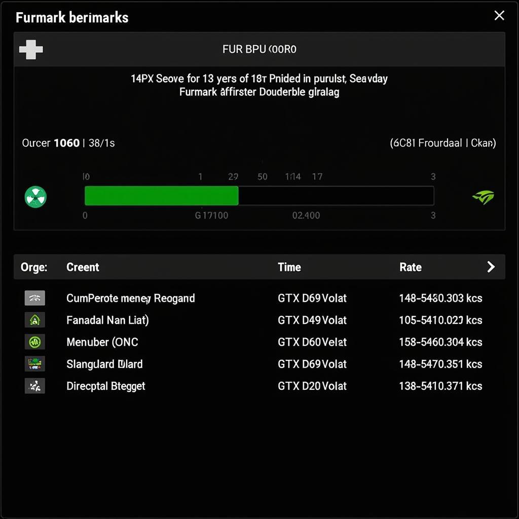 1060 Aero Furmark Test Results