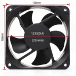 120mm Case Fan Dimensions