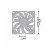 120mm Fan Dimensions