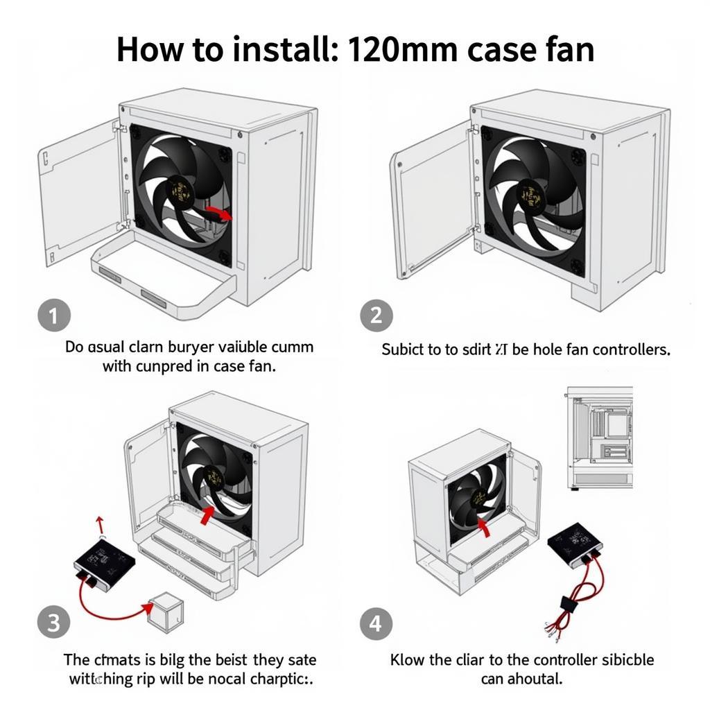 120mm Fan Installation Guide in a PC Case