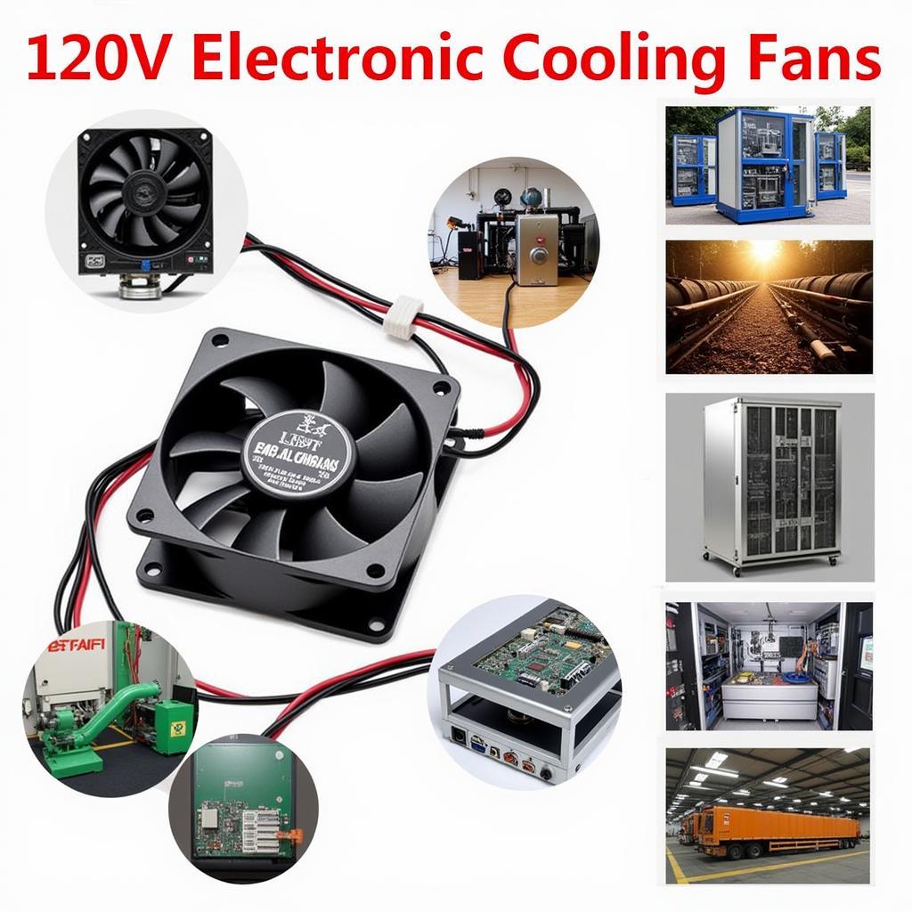 Applications of 120V Electronic Cooling Fans