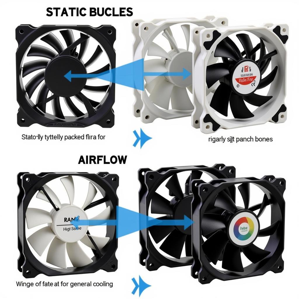 Types of 12cm Fans