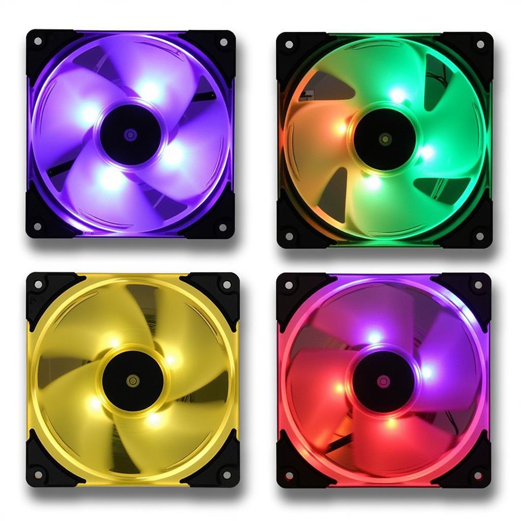 Variety of 12cm LED Fans