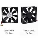 12cm PWM Fan Compared to DC Fan