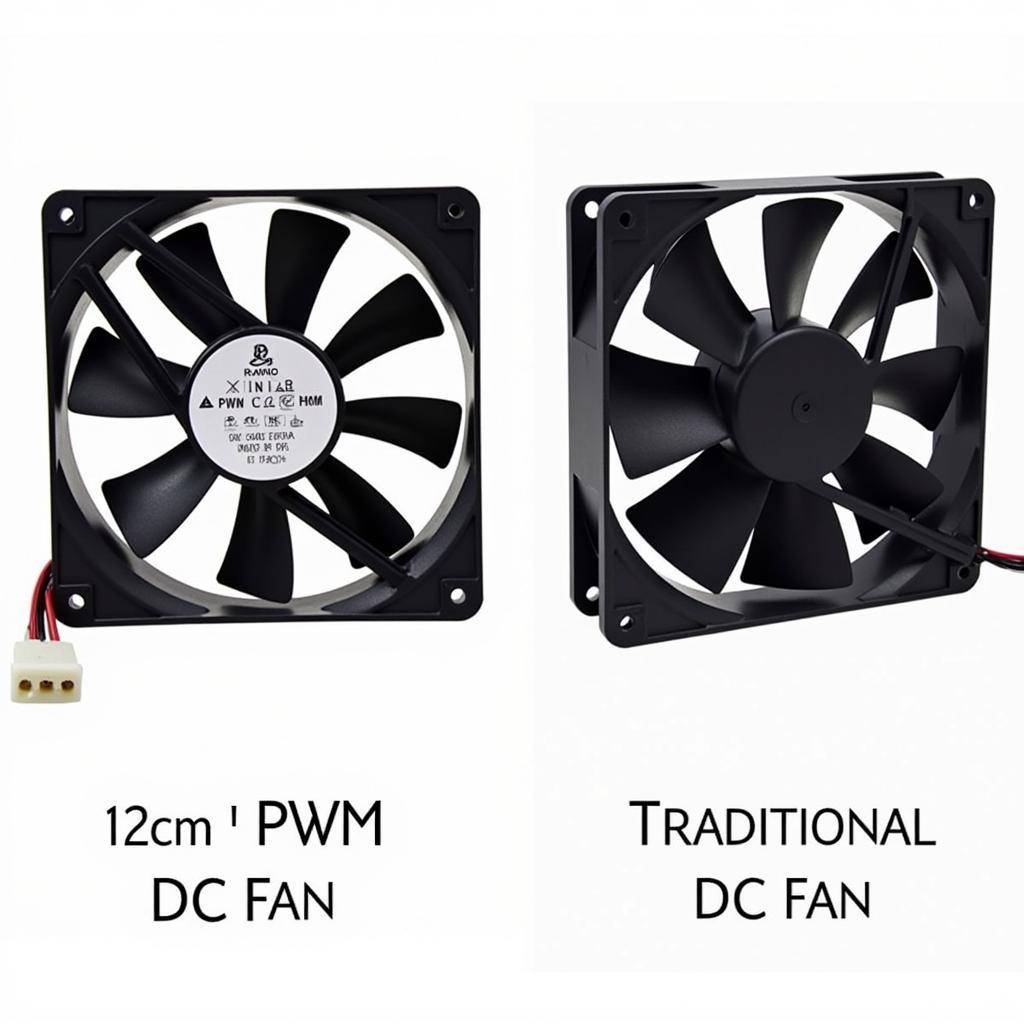 12cm PWM Fan Compared to DC Fan