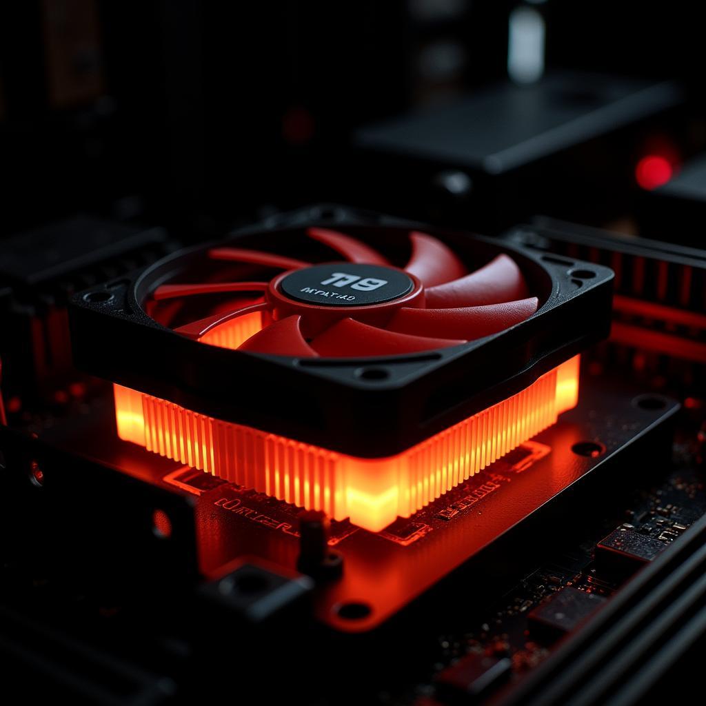 1366 CPU Fan Heat Dissipation