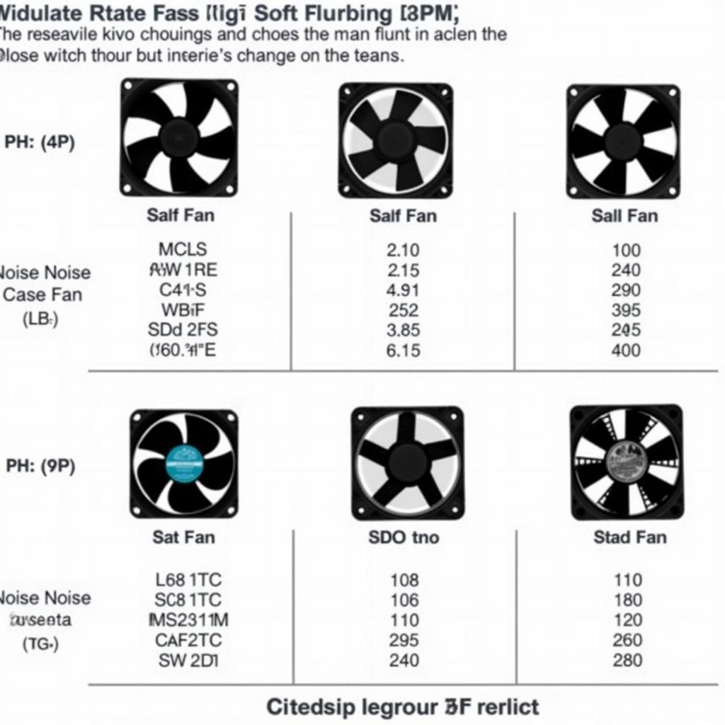 140mm Case Fan Noise Level Comparison Chart