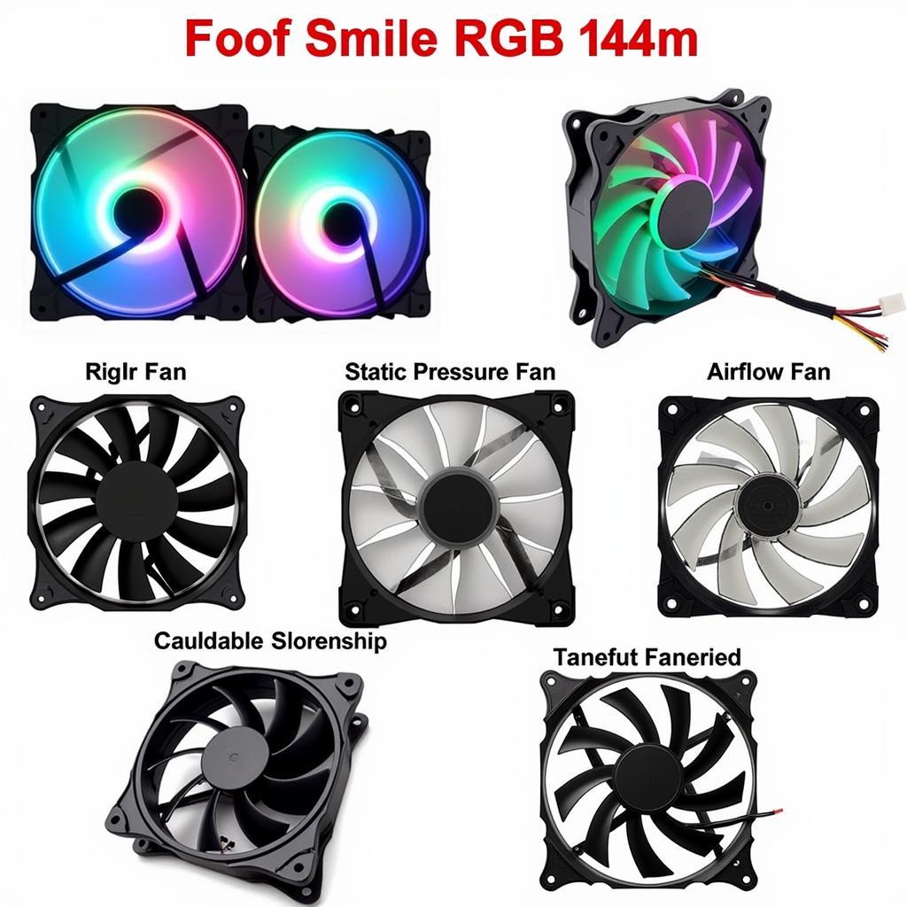 Types of 140mm Fans