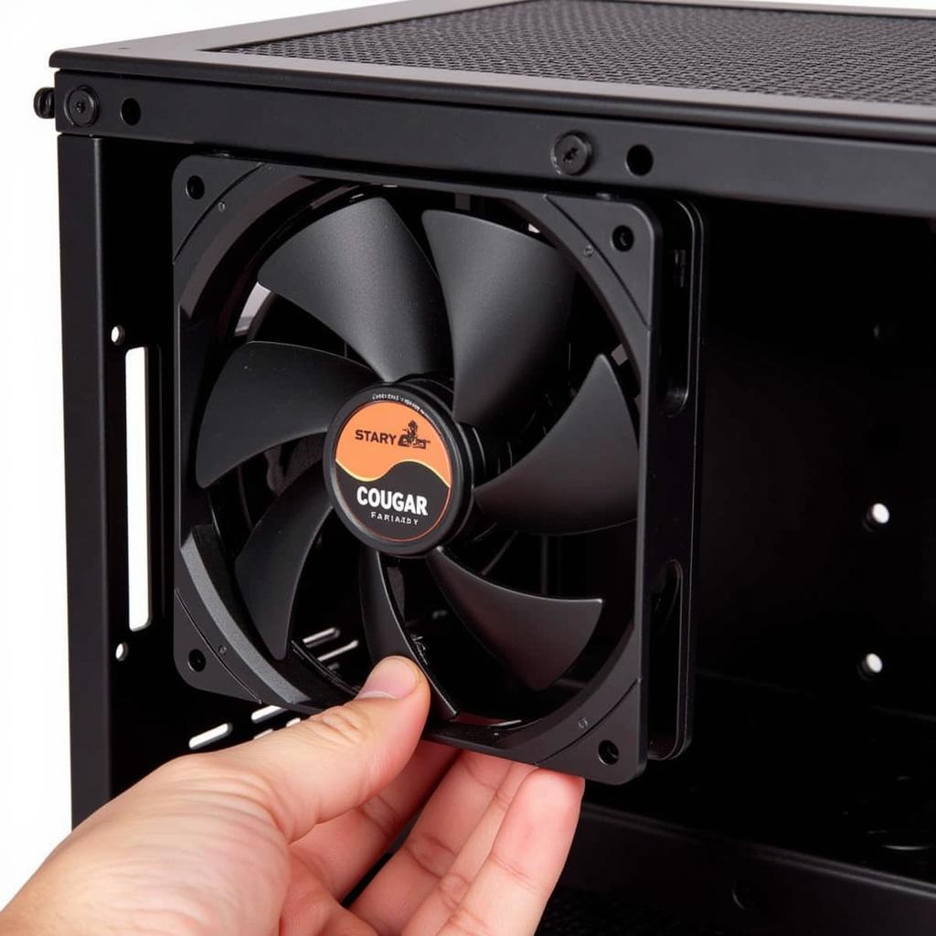 Installing a 14cm Cougar Case Fan