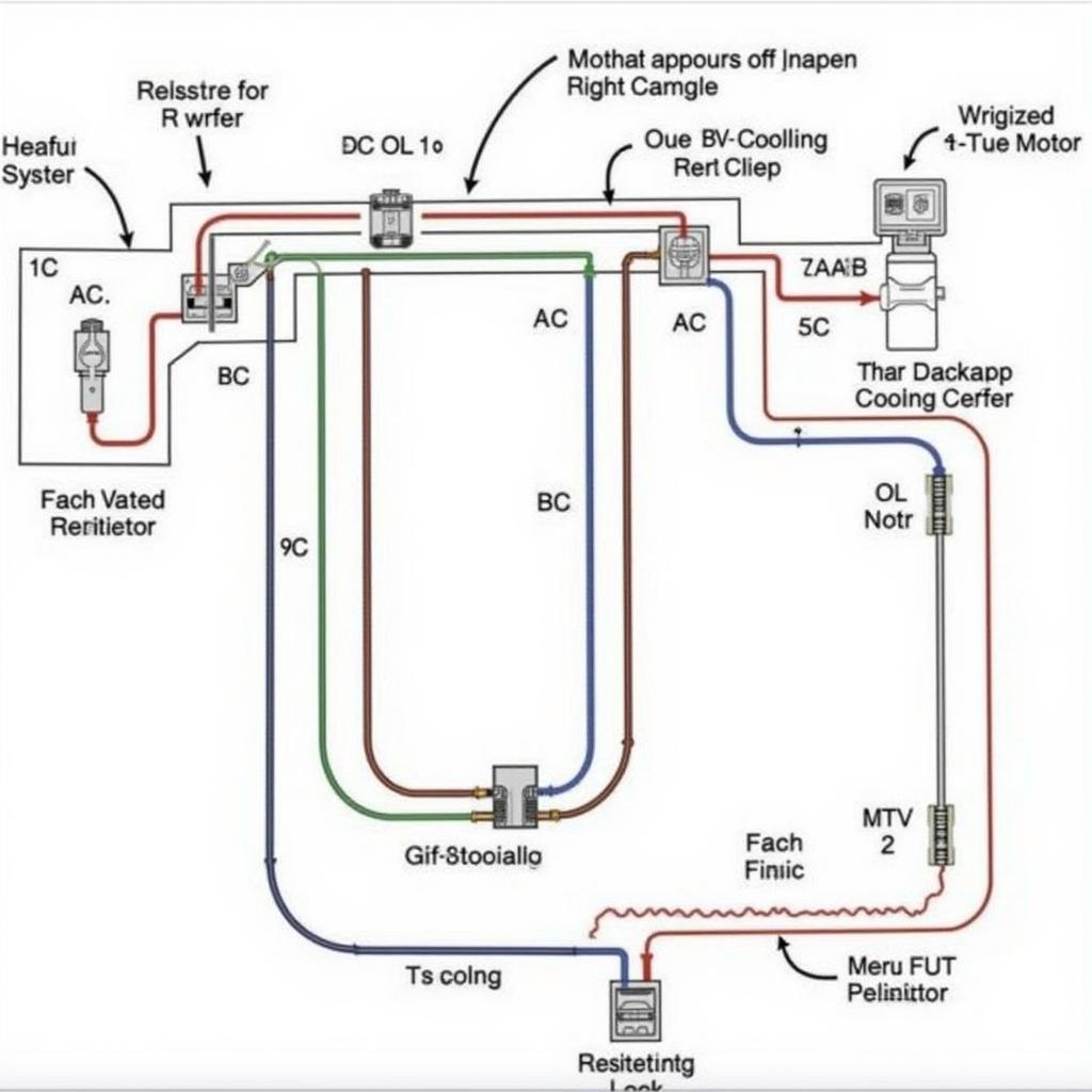 2003 Ford Focus AC Cooling Fan Resistor Wiring Diagram