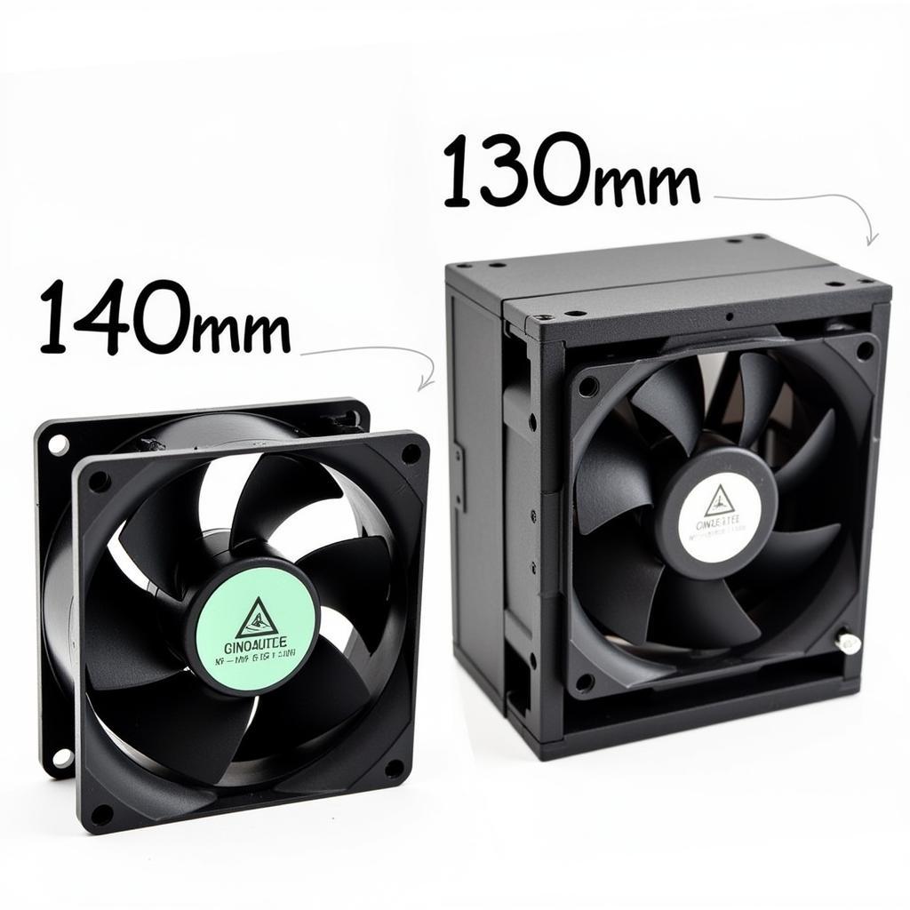 200mm fan size comparison to other sizes