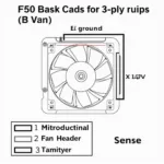 3-pin fan header diagram