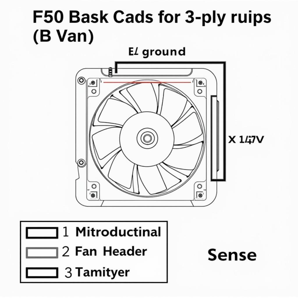 3-pin fan header diagram