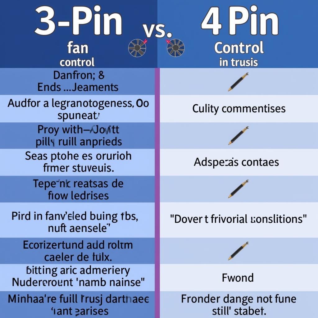 3-pin vs. 4-pin fan comparison