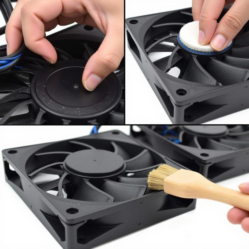 Cleaning a 30x30 Fan