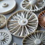 Intricate 3D Printed Fan Designs