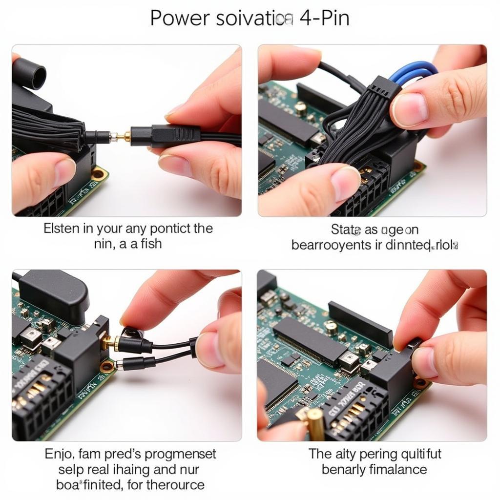 Installing a 4-Pin Fan Connector