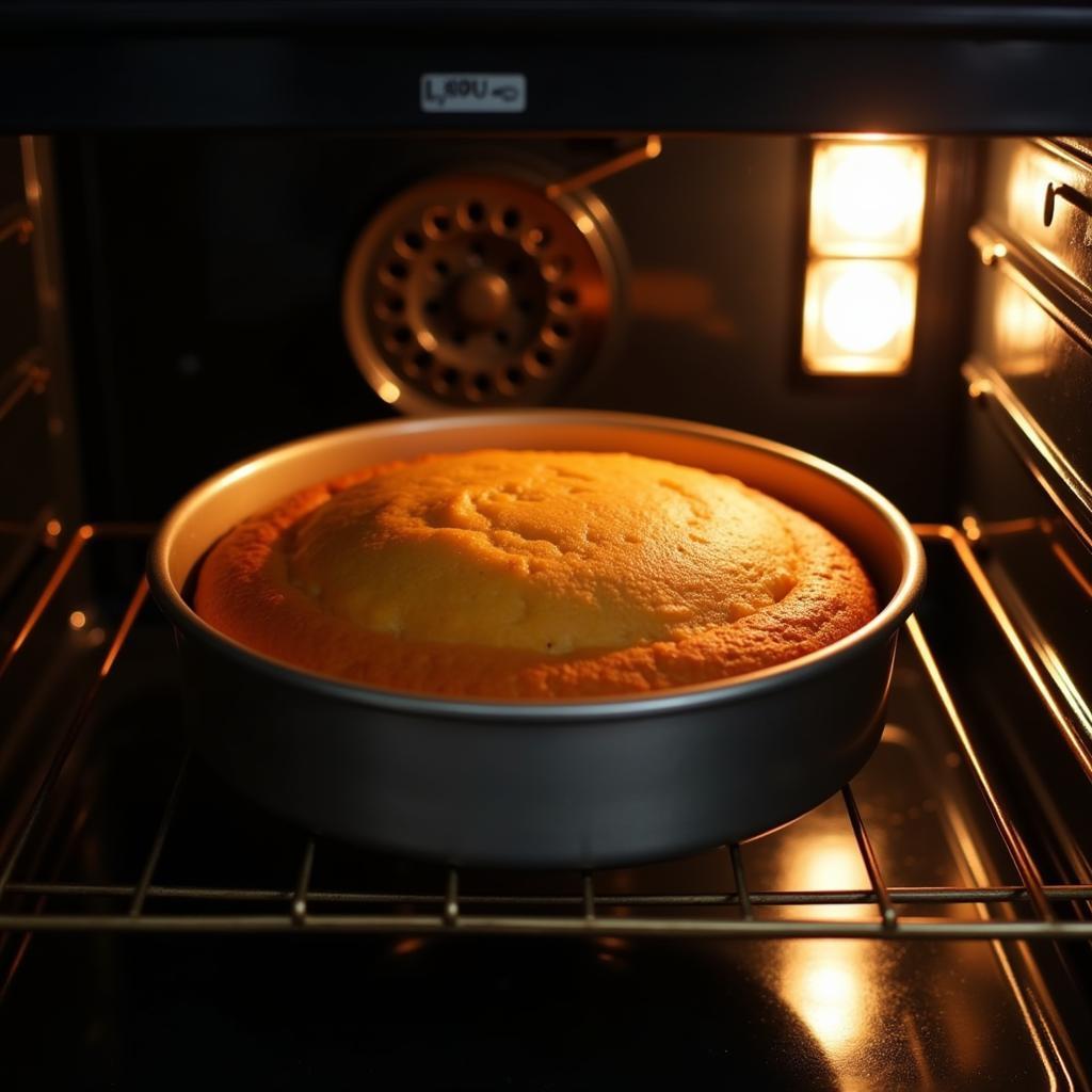 Baking a Cake in a Fan Oven at 400°F