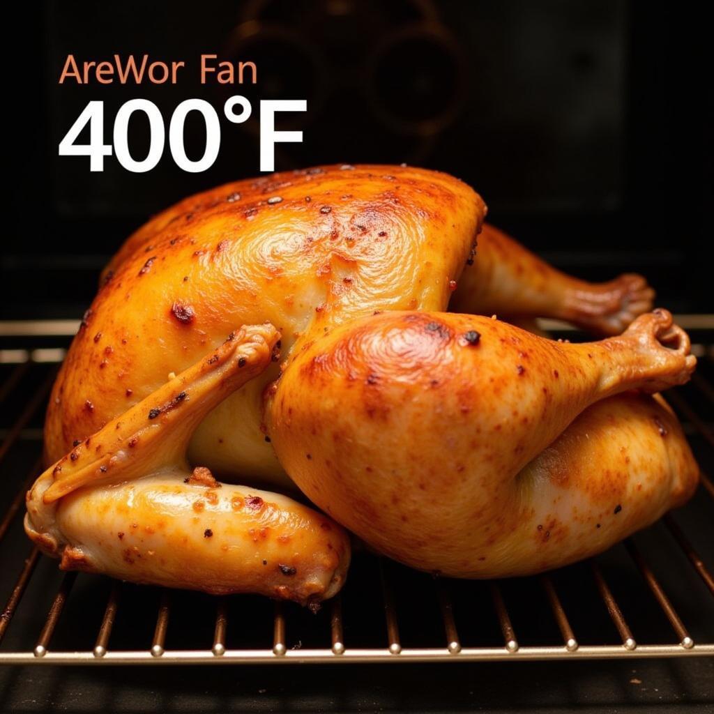 Cooking Chicken in a Fan Oven at 400°F