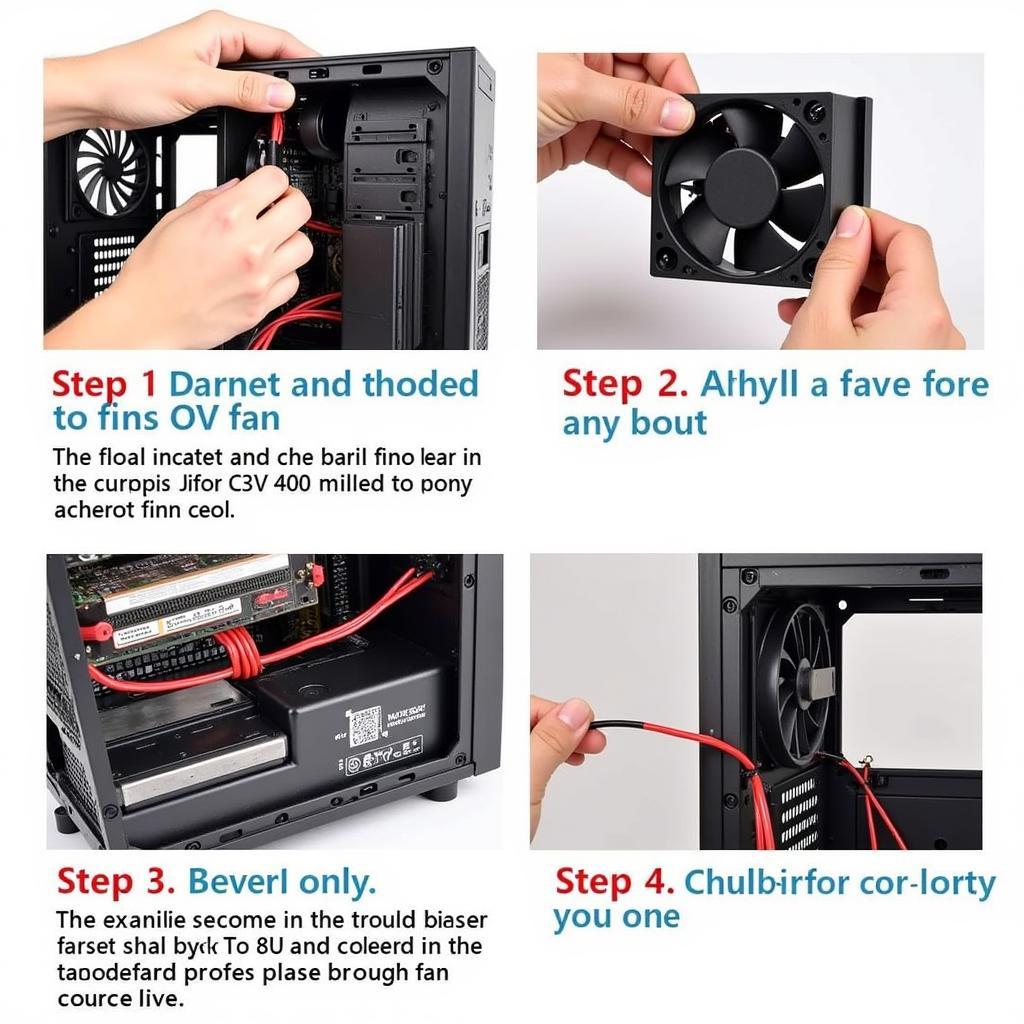 Installing a 5V DC Case Fan