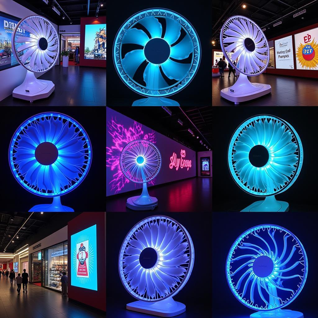 Diverse Applications of 6D Hologram Fans