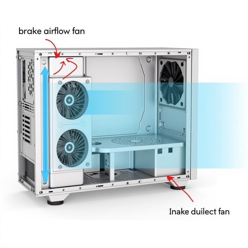 80mm fan case airflow diagram