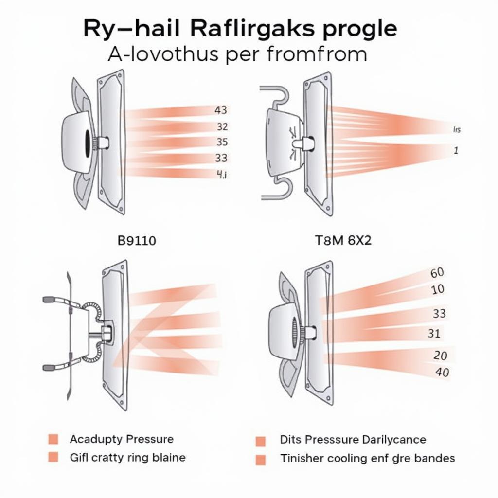 Comparing airflow patterns in different 8cm fan designs