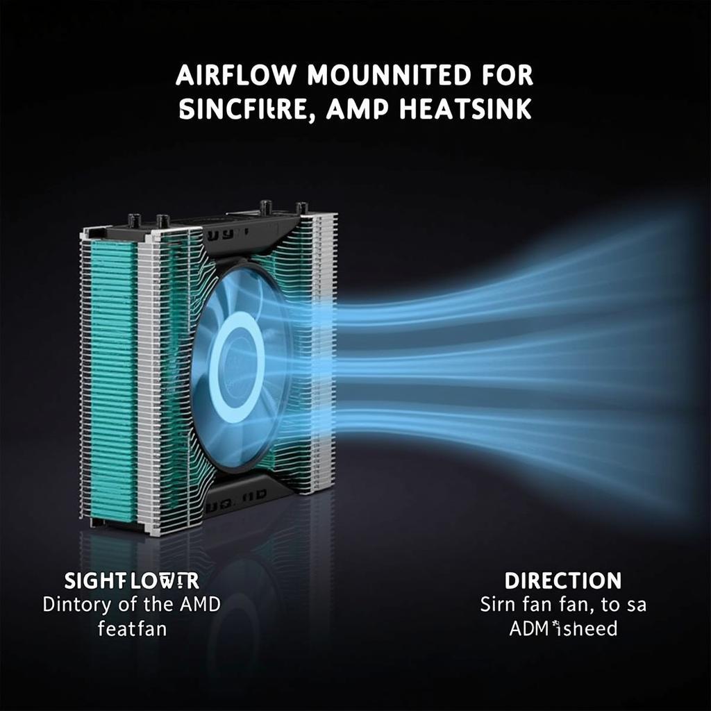 8cm Fan Airflow on AMD Heatsink