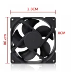 8cm Fan Dimensions