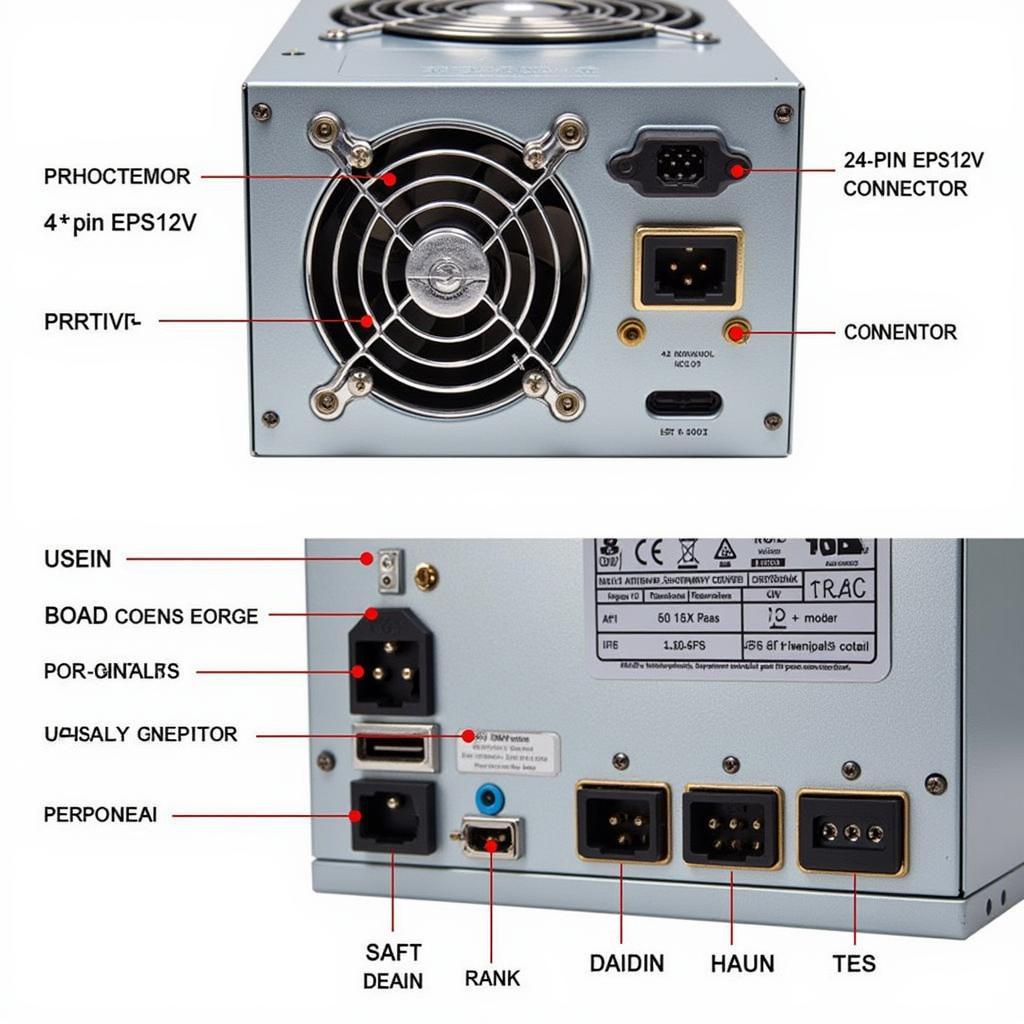 ACBEL HK-400N New-Fan Connectors