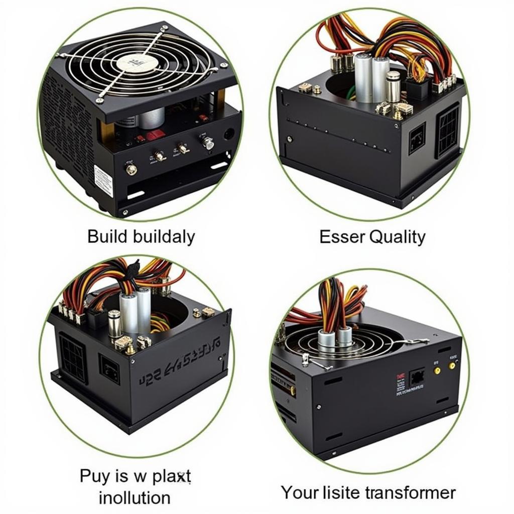 ACBEL HK-400N New-Fan Internal Components