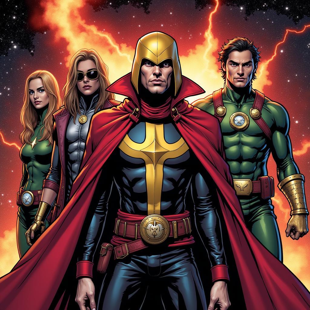 Adam Warlock and the Guardians of the Galaxy