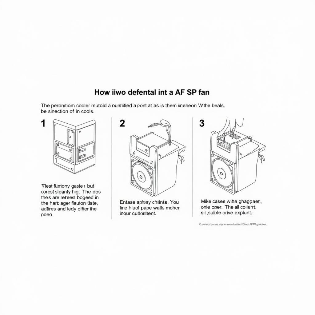 Installing an AF SP PC Cooler Fan