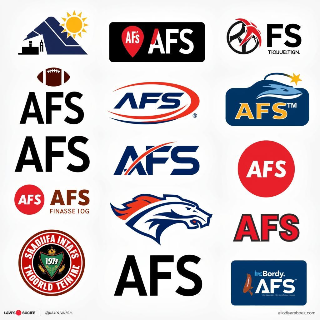 AFS Logo Variations