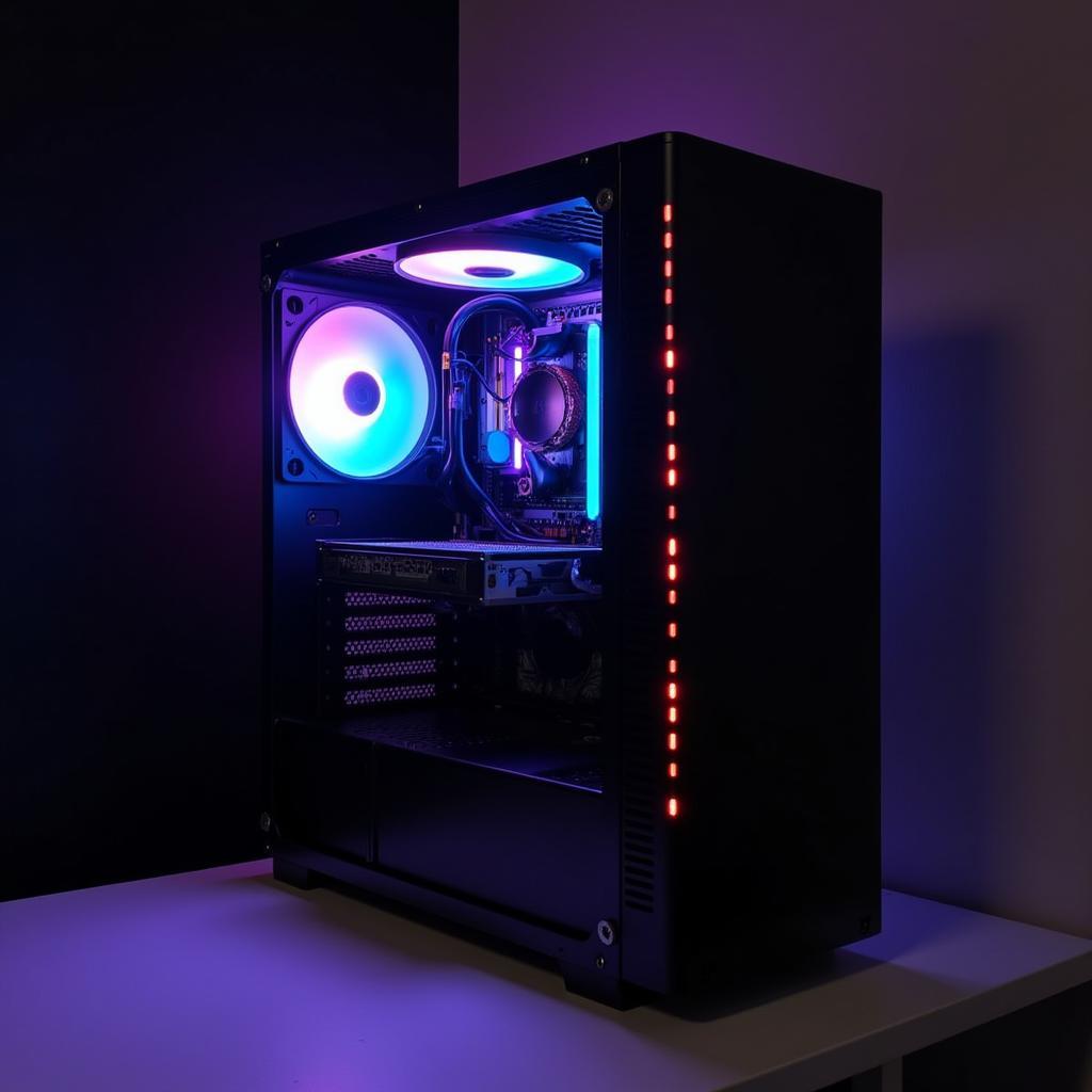 Aigo Aurora C5 RGB Fan Case Lighting