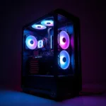 AIGO C3 RGB Fan Lighting Showcase