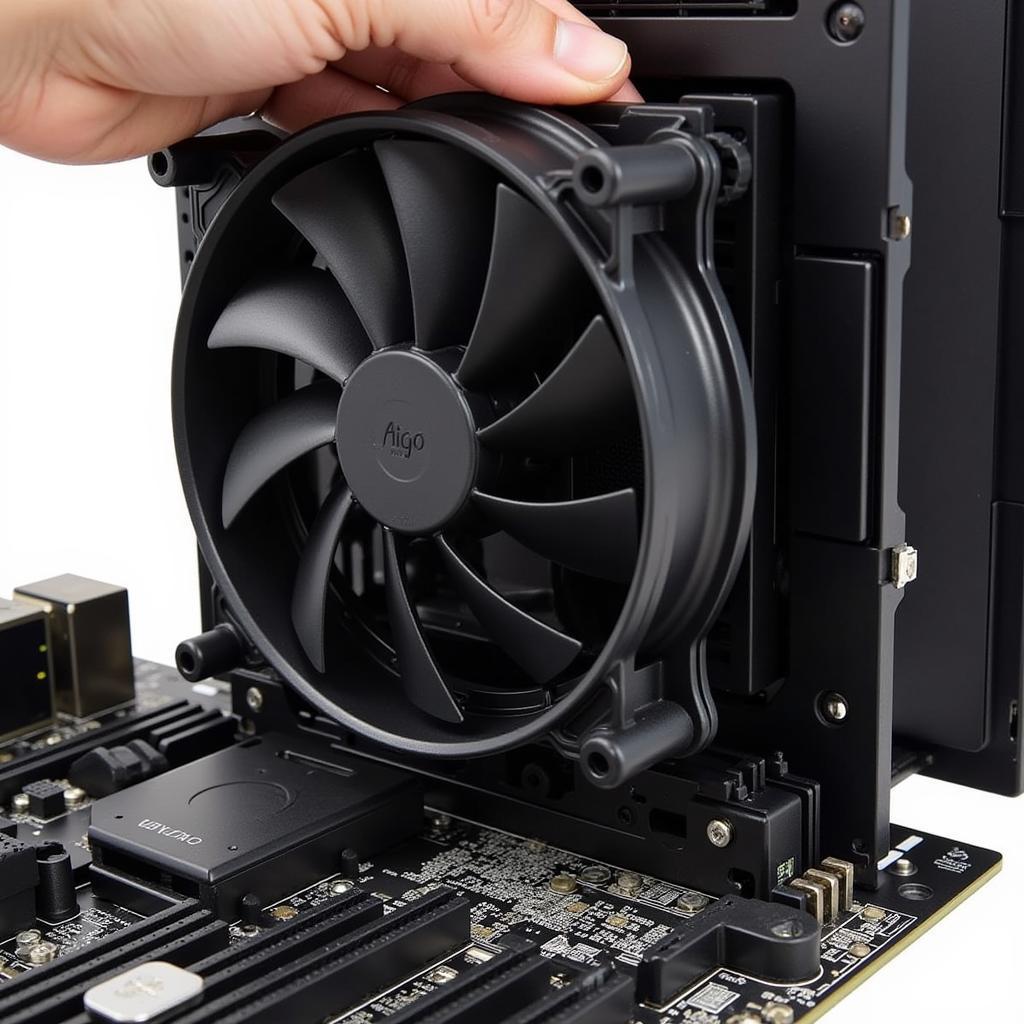 Installing an Aigo CPU fan