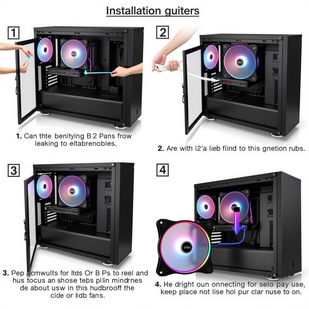 Installing AIGO DR12 Pro Fans