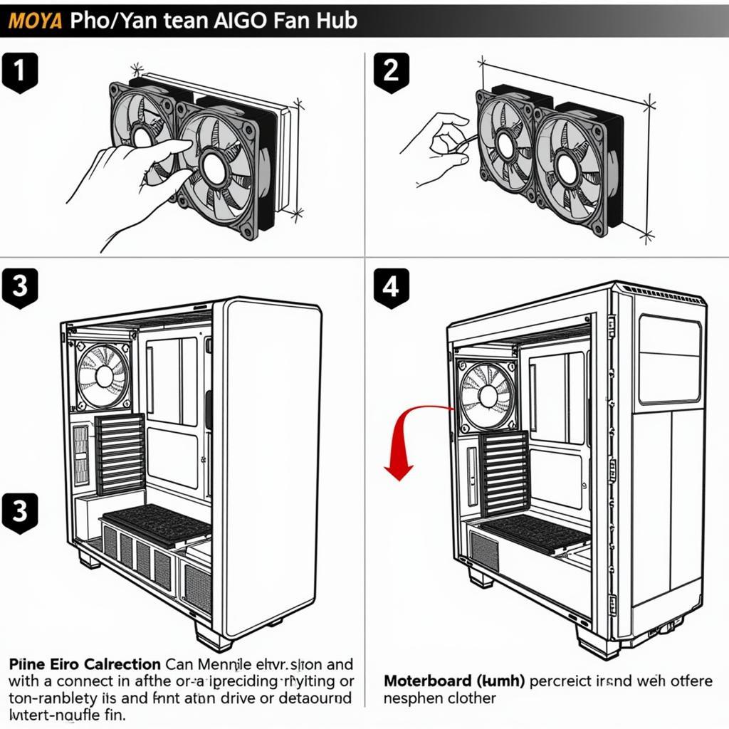 Installing an AIGO Fan Hub