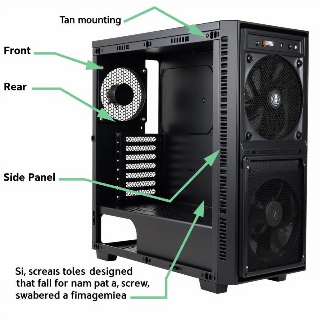 Aigo Fan Mounting Locations