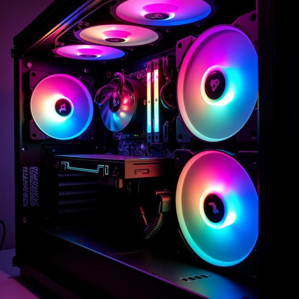 Aigo RG Fans with Customizable RGB Lighting