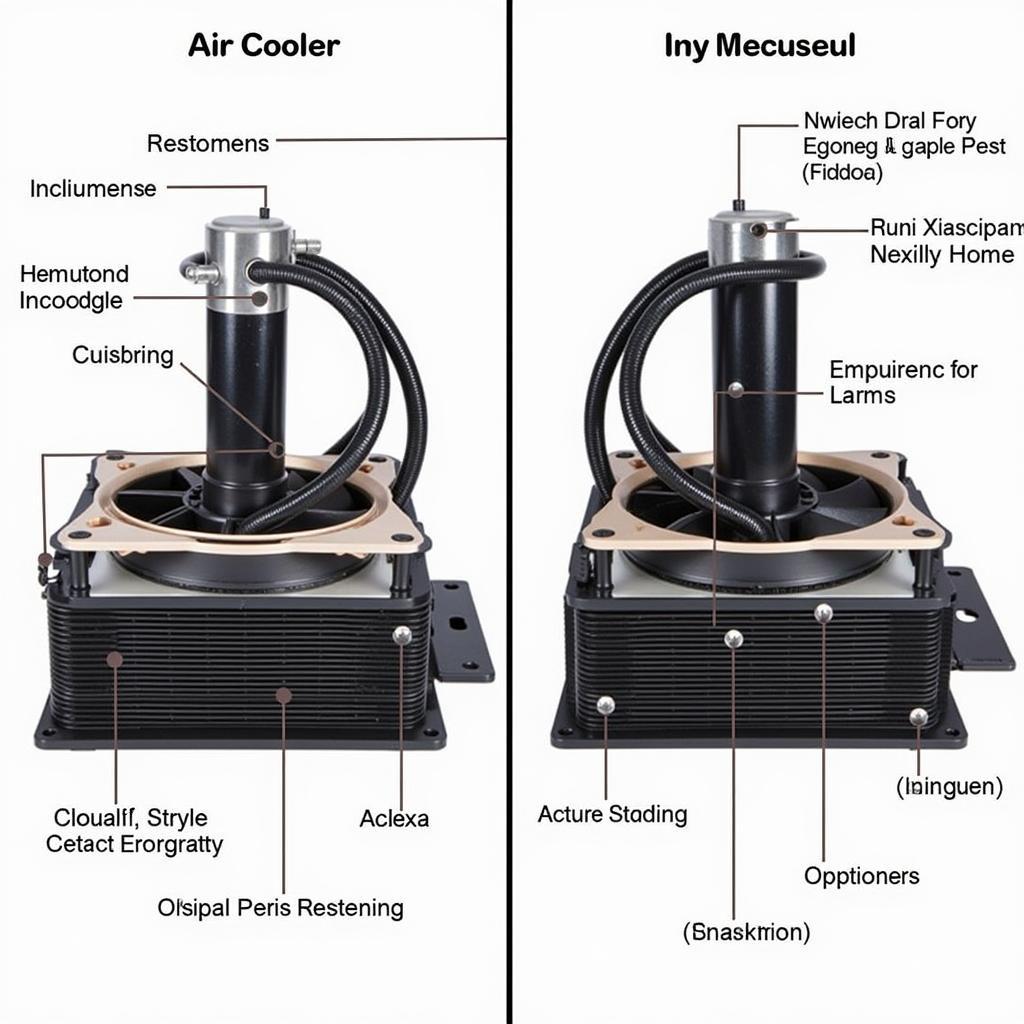 Comparison of Air and Liquid CPU Coolers