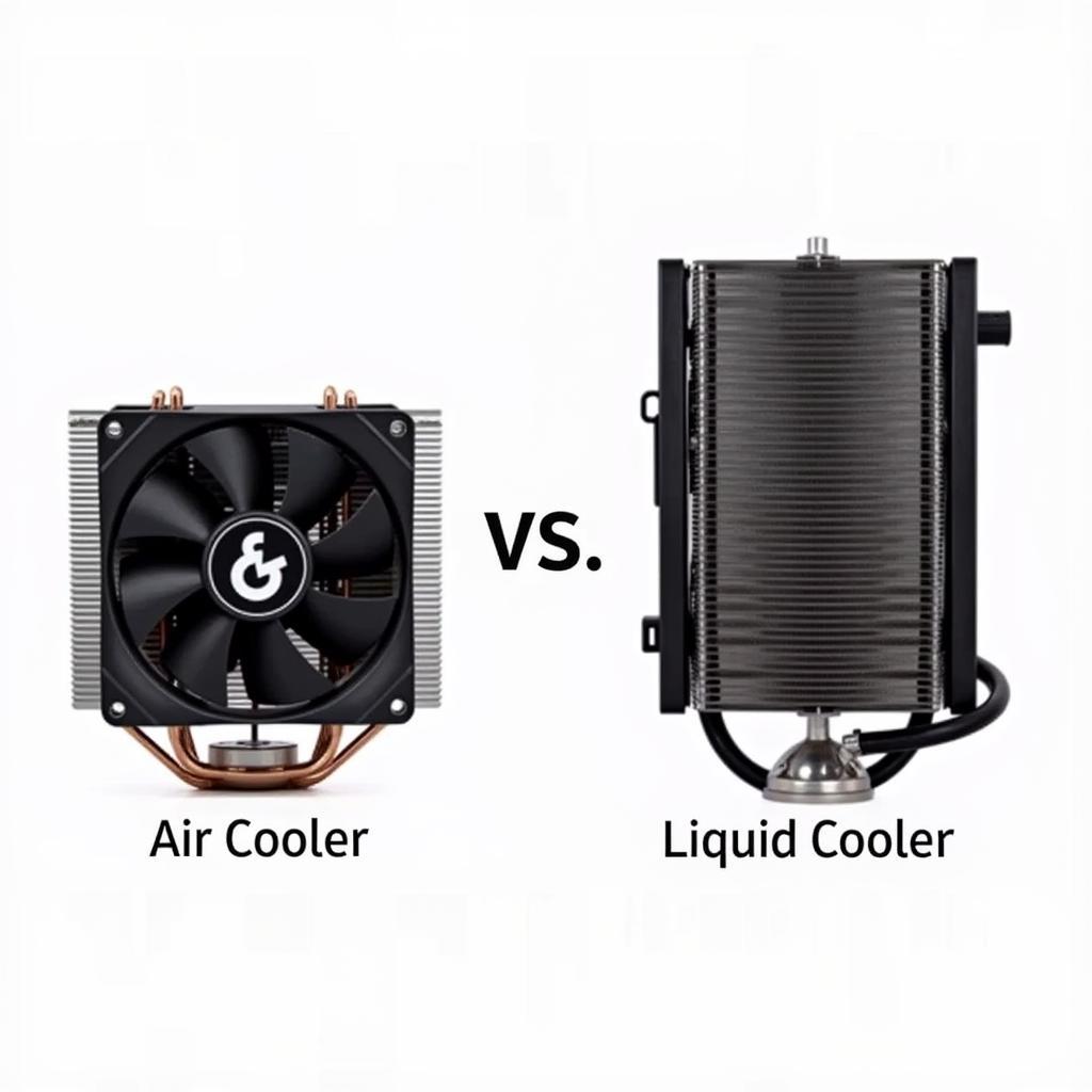 Comparison of Air and Liquid CPU Coolers