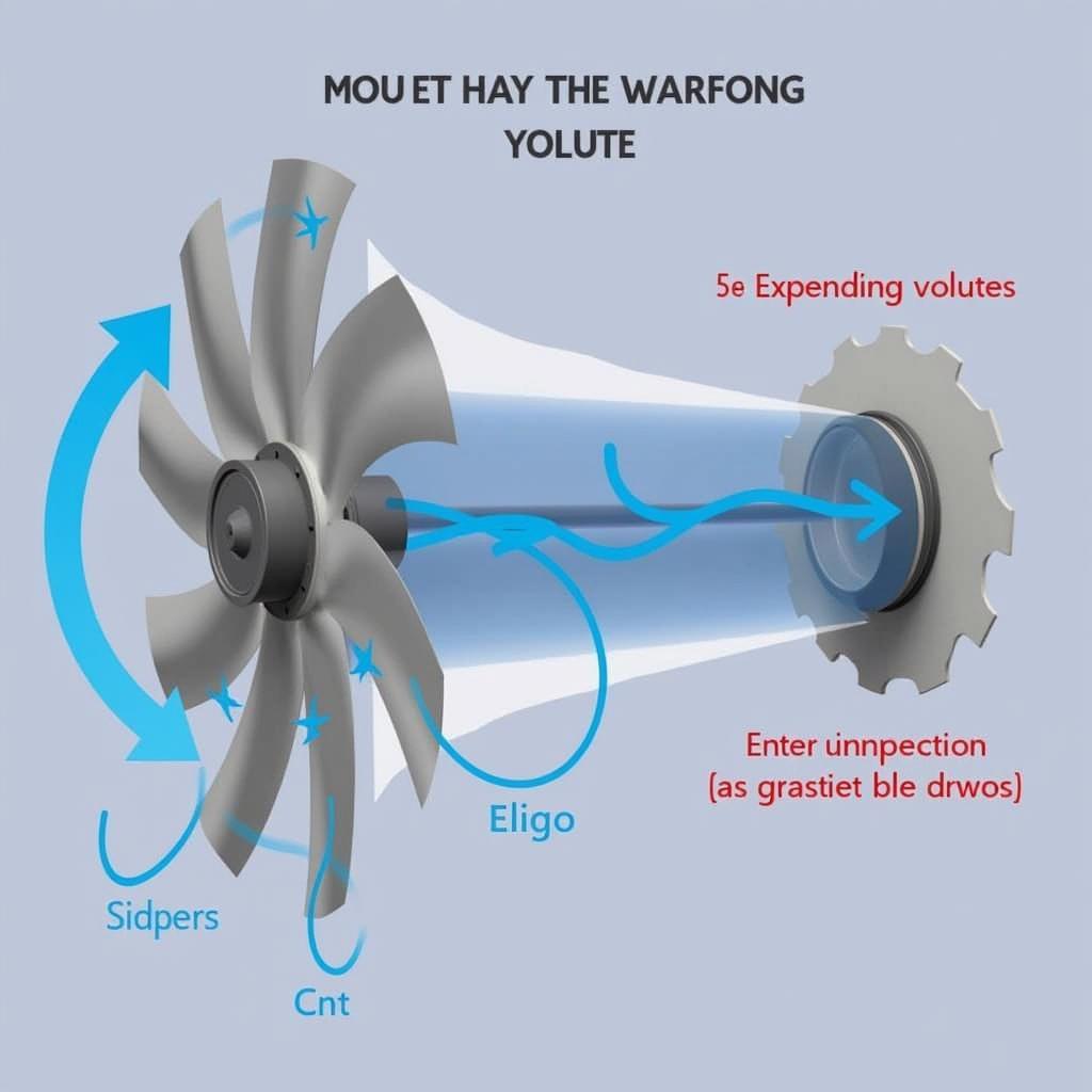 Airflow Through a Fan Volute Casing