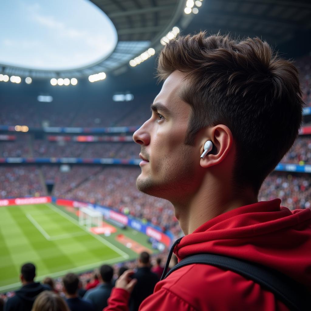 AirPods Blocking Out Stadium Noise