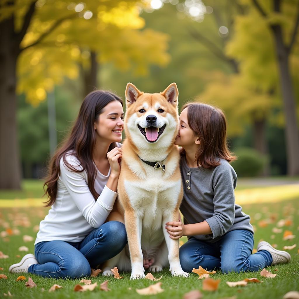 Akita as a Family Dog