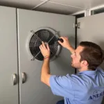 Andeli Cabinet Fan Installation