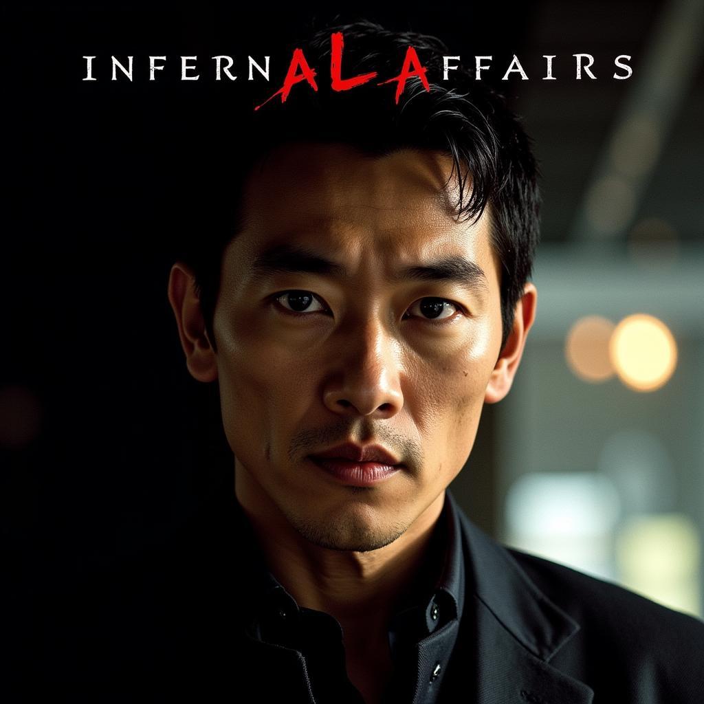 Andy Lau in "Infernal Affairs" Movie Poster