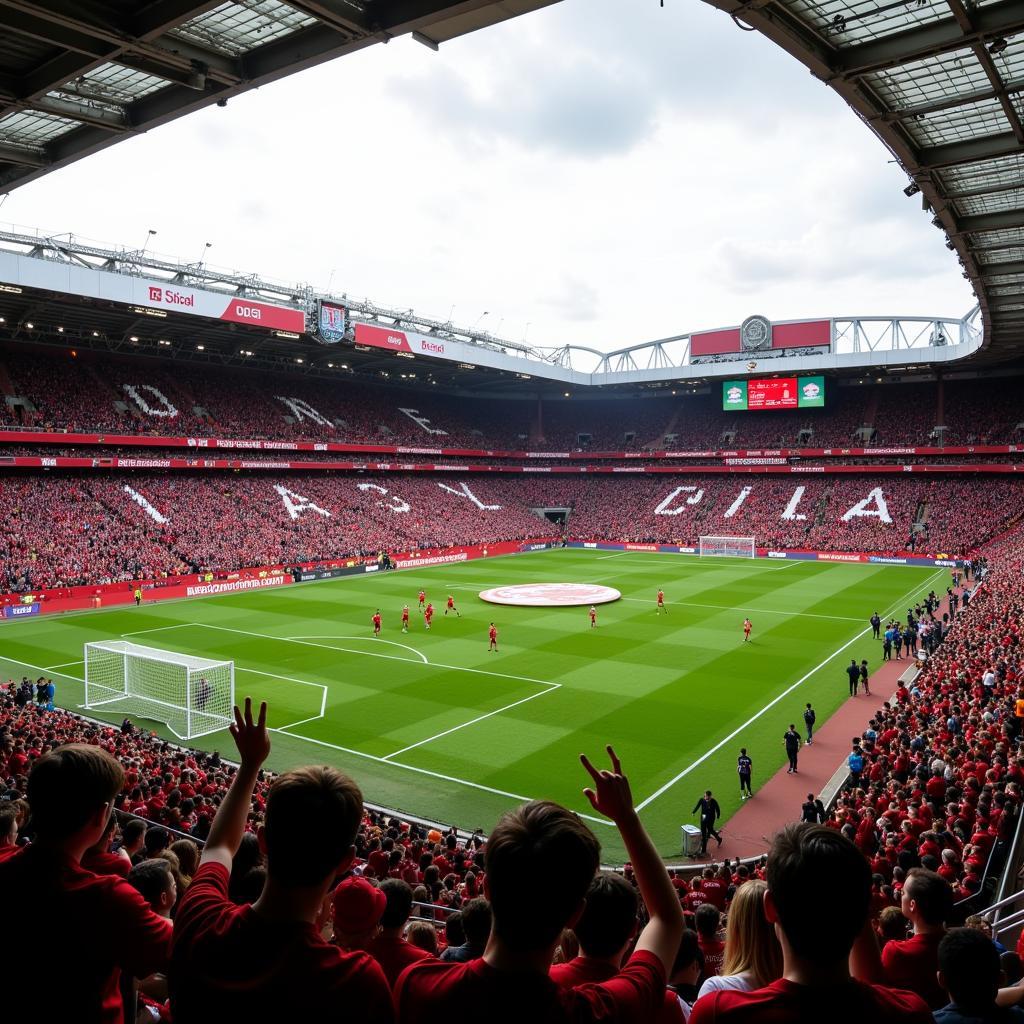 Anfield erupts in celebration